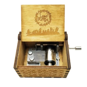 Lord Rings Music box (Manual)- Wood