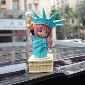 Anime Spy x Family Figure Anya Forger Cos Statue of Liberty ( with out box)