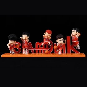 SLAM DUNK Cute Scene Figures Hanamichi Sakuragi (5 separated Figures) -PVC- 15cm