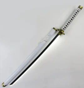 One Piece Roronoa Zoro Wado Ichimonji Katana LED Light Sword