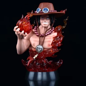 One Piece Figures: Portagas D. Ace Boxed Figure-PVC-Height 17cm