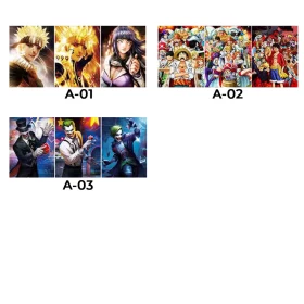 Anime,Naruto,One Piece,Joker 3D Poster Collection 2024