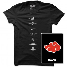 Naruto Symbols T-Shirt