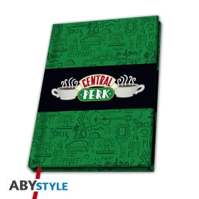 FRIENDS Notebook- A5 Notebook-Green-180 Pages