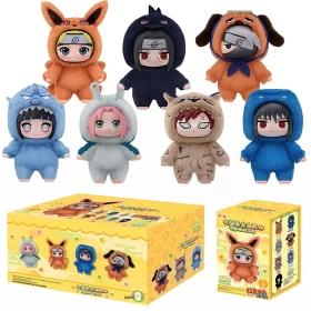 Naruto Shippuden Random Blind Box Plush Keychain – Surprise Anime Character Pendant Toy