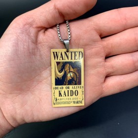 One Piece: Kaido Wanted Necklace (Vers.10)