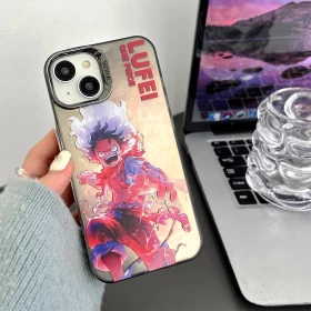 Anime One Piece: Luffy Gear 5 Phone Case-(For iPhone)