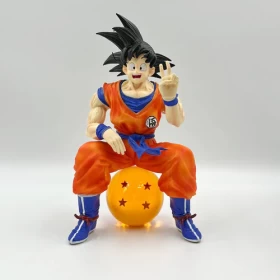 Anime Dragon Ball Z Son Goku Sitting Action Figure 20cm