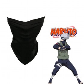 Naruto Cosplay: Kakashi Hatake Costume Cosplay-Halloween Costume-Kakashi Accessory-Black-Polyester