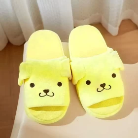 Pompompurin Moving Ears Slippers Plush slippers Anime style Holiday gifts