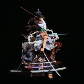 One Piece: Ghost Sword Master Zoro Scene Figure-By GK