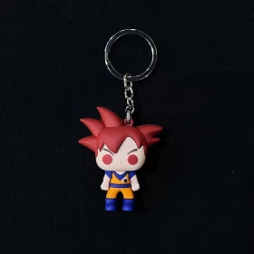 Dragon Ball Z: Super Sayan Red Goku 3D keychain