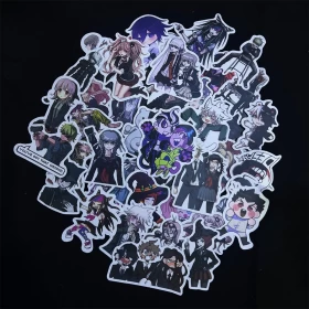 Danganronpa Stickers-Ver.06-50 pcs (Used For machineries, car windows or special products, Mirror, Notebook,etc.)