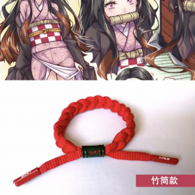 Demon Slayer Bracelet Red