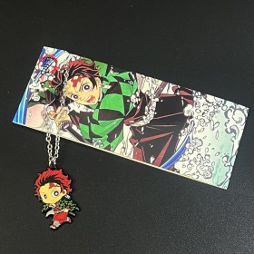 Tanjiro in Red - Demon Slayer Necklace
