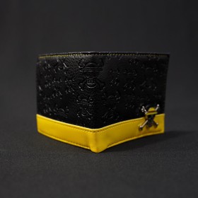 One Piece Wallet-Black / Yellow