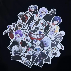 Anime Tokyo Ghoul Stickers-Ver.12- 50pcs (Used For machineries, car windows or special products, Mirror, Notebook,etc.)
