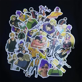 JoJo's Bizarre Adventure Stickers-Ver.05-50 pcs (Used For machineries, car windows or special products, Mirror, Notebook,etc.)