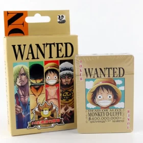 One Piece Wanted Character Playing Cards Set-Paper