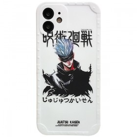 Anime Jujutsu Kaisen Phone Case -Satoru Gojo (For iPhone Models)- White