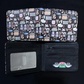 Friends Central Perk Wallet-Black (Vers.23) High Quality Material