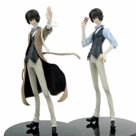 Bungou Stray Dogs Figures: Disqualification in the World Osamu Dazai Figure (clothes can be taken off) 12 pieces each-PVC-about 26cm