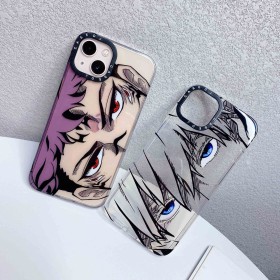 Jujutsu Kaisen Phone Case: Saturo gojo/Sukuna Phone Case (For iPhone Models)-Ver.03