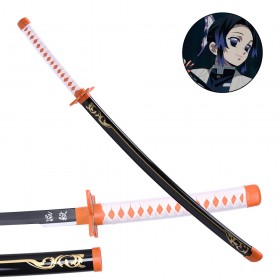 Demon Slayer: Kochou Shinobu Wooden Sword Orange And White