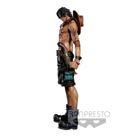 ONE PIECE BANPRESTO CHRONICLE MASTER STARS PIECE THE PORTGAS.D.ACE Figure By BANDAI