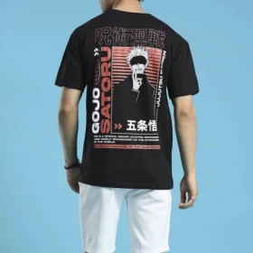 Anime Jujutsu Kaisen Satoru Gojo T-Shirt (Oversized Fit)