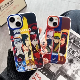 Naruto Phone Case- 2 different covers-Ver.08(Naruto, Kakashi, Itachi, Gaara, Sasuke, Pain) (For iPhone Models)