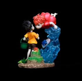 Anime Ponyo Mermaid Cliff On The Goldfish Princess Miyazaki Hayao Figure