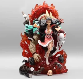 Demon Slayer Kamado Nezuko Action Figure With Light