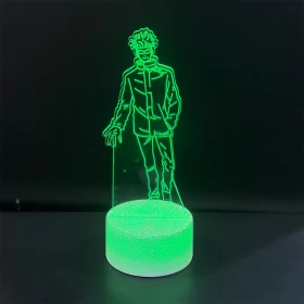 Jujutsu Kaisen 3D Night Lamp: Satoru Gojo 3D Night Lamp-Touch Mode -LED Color Changing Table Lamp -Ver.04