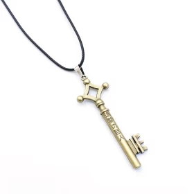 Attack on Titan Eren Basement Key Necklace – Metal Anime Pendant