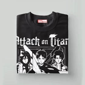 Anime Attack On Titan T-Shirt (Oversized Fit)