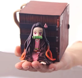 Demon Slayer Mini Cute Nezuko With Box Figure