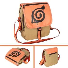 Naruto Crossbody Bag- High Quality Material - Orange - Big Size