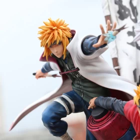 Naruto (Uzumaki Naruto, Jiraiya & Namikaze Minato) Figure *