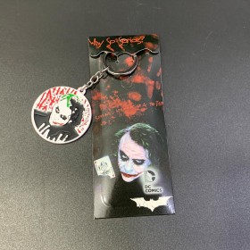 Joker Keychain ( Silver )