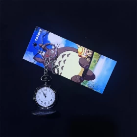 My Neighbor Totoro Keychain and Watch-Ver09-Black