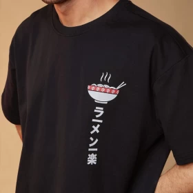 Naruto T-Shirt-Ver.2-Black-Unisex-Cotton
