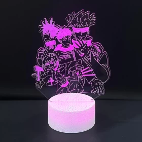 Jujutsu Kaisen 3D Night Lamp: 3D Night Lamp Touch Mode -LED Color Changing Table Lamp -Ver.07