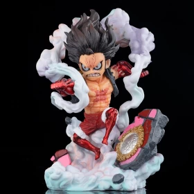 One Piece Figures: Monkey D Luffy Fourth Gear Figure- 14cm-PVC