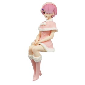 Re:Zero: Ram Snow Princess Noodle Stopper Figure(Pink)-By BANDAI