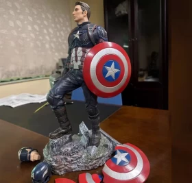 Avengers Endgame Captain America Steve Double Headed