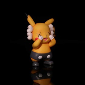 KAWS Pokemon Pikachu yellow figure