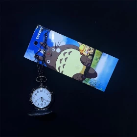 My Neighbor Totoro Necklace and Watch (Vers.02)-Black