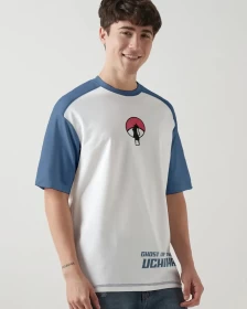 Naruto Madara Uchiha Oversized T-Shirt – Premium Heavy Fabric