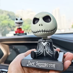 Disney The Nightmare Before Christmas Jack Bobble Head Doll PVC Action Figure